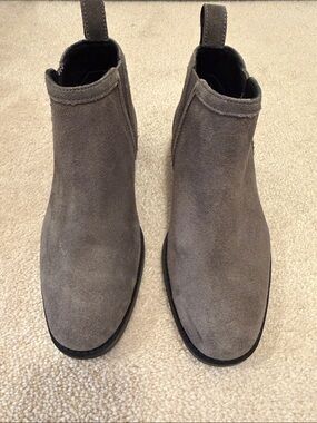 UGG Women’s Gray Suede Ankle Boots